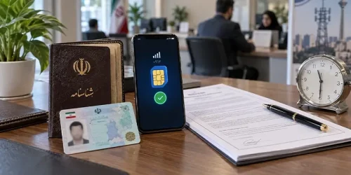 مدرک وام سیم کارت